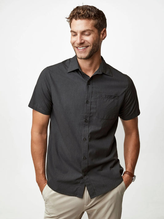 Short Sleeve Button Up Staples 3-Pack