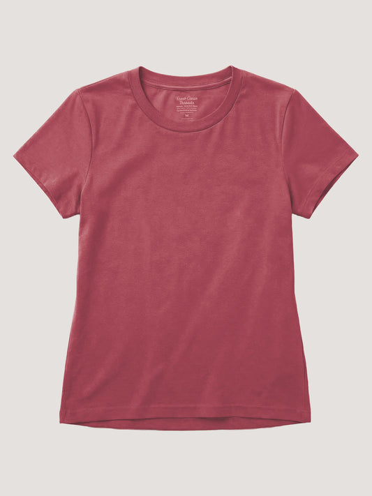 Coral Everyday Crew Neck Tee