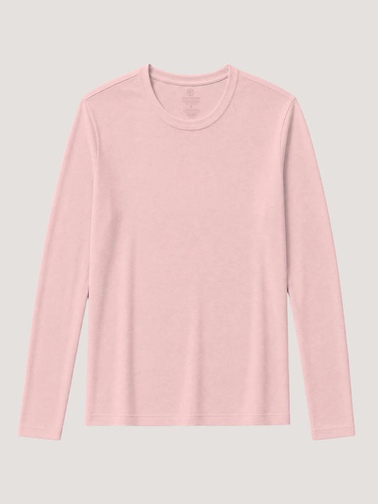 Women's Blush Long Sleeve Crew