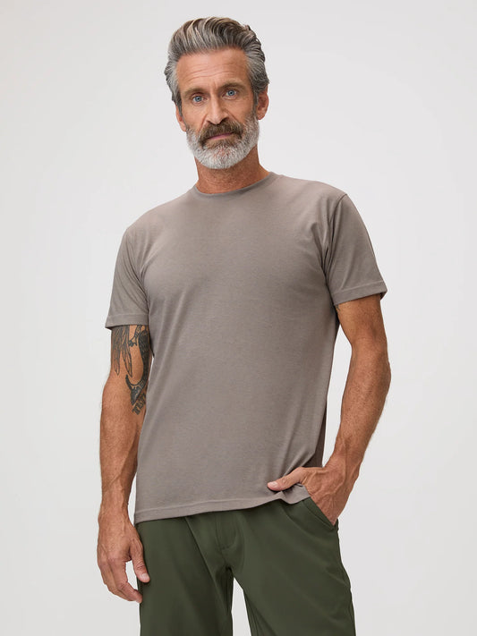 Taupe Crew Neck