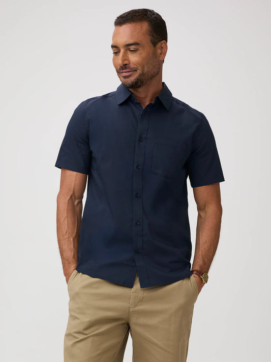 Navy All Day Short Sleeve Shirt