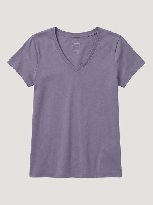 Flint Purple Everyday V-Neck Tee
