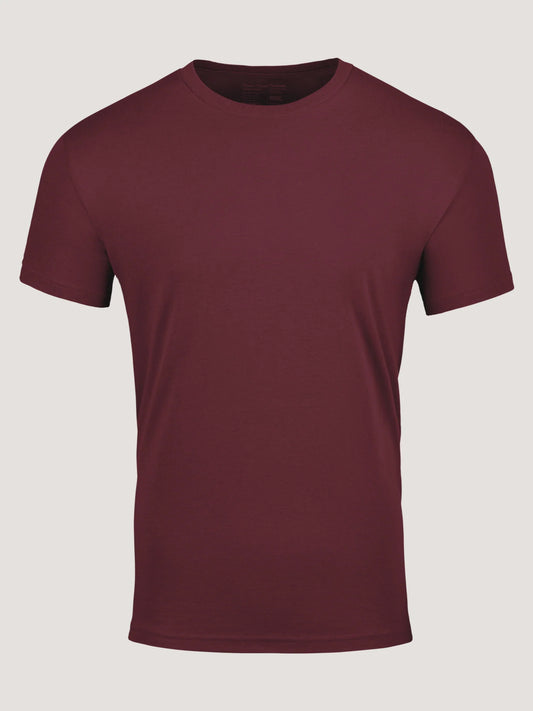 Burgundy Crew Neck
