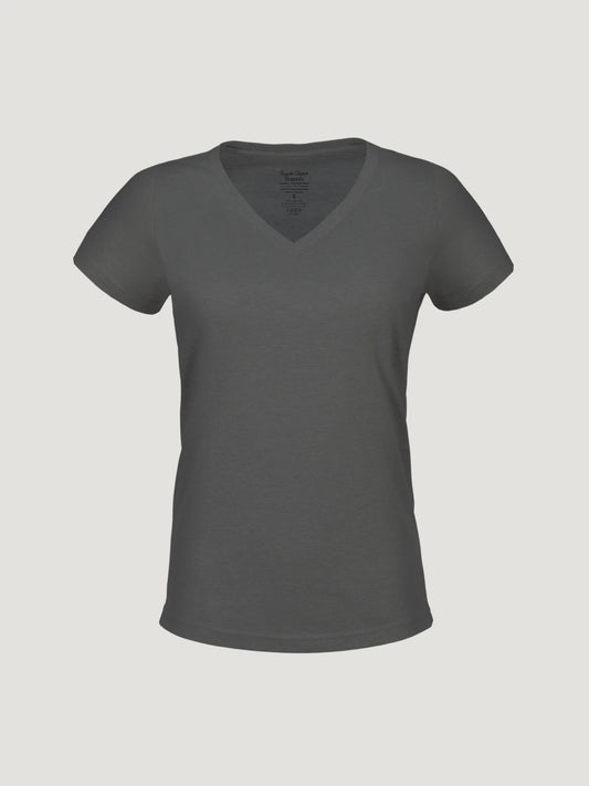Carbon Grey Everyday V-Neck Tee