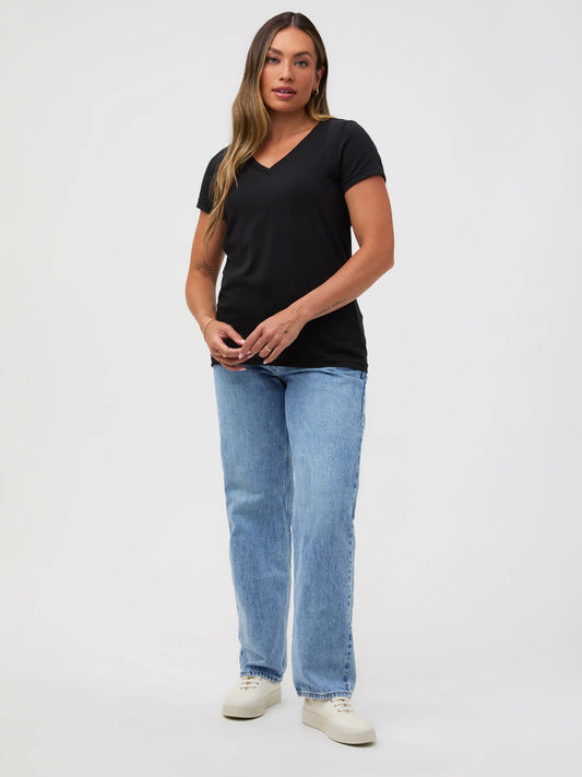Women's V-Neck All Black 3-Pack